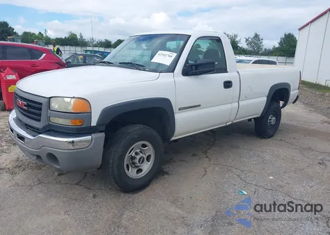 2007 GMC Sierra 2500Hd Classic Work Truck из США, поврежденный, VIN 1GTHC24U67E107912